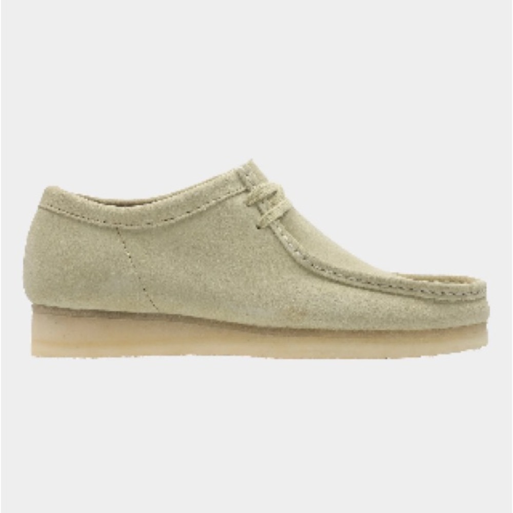 NEW Men’s Clarks suede wallabees- Size 14.